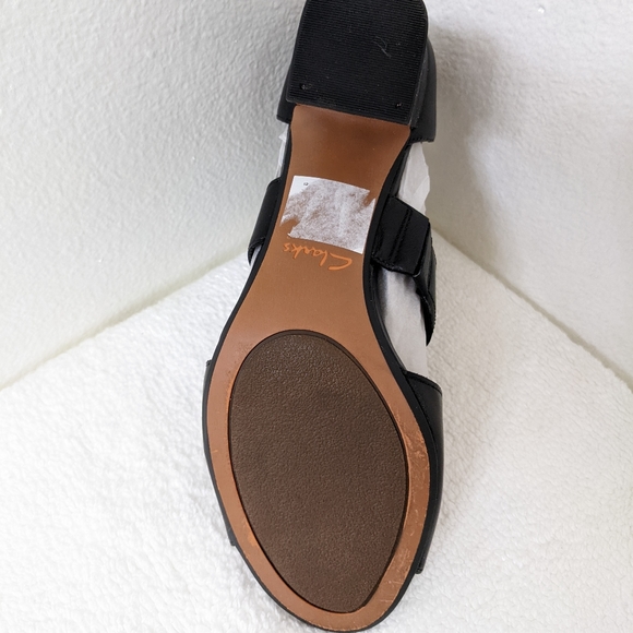 Clarks Deva Heidi open toe  heeled sandals 8.5, 2.5 heel - Picture 8 of 9